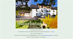 Desktop Screenshot of huberbauer.at