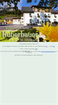 Mobile Screenshot of huberbauer.at